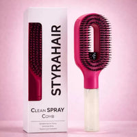2-in-1 Spray Hair Comb | Water & Hair Serum Applicator Brush | Portable Hair Care Comb | Stylesh Bangladesh