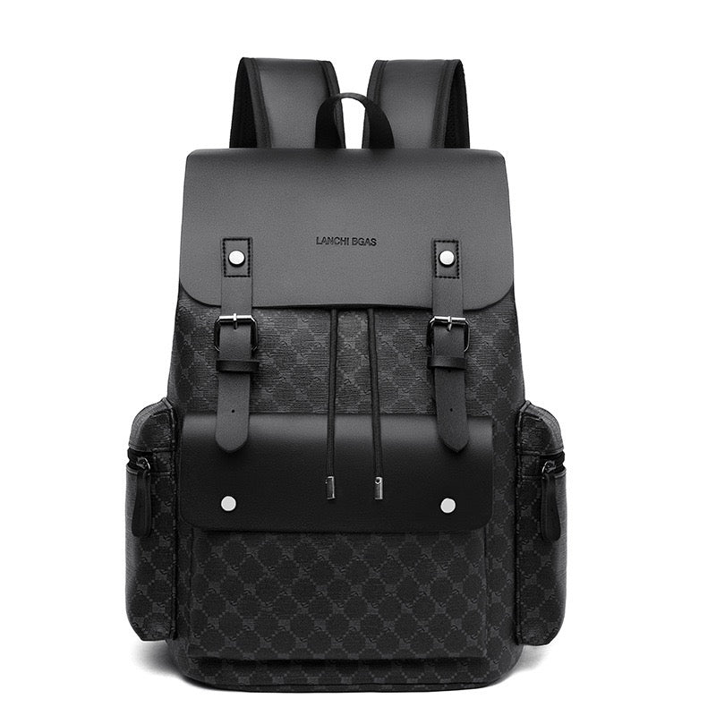 Men's Plaid Backpack