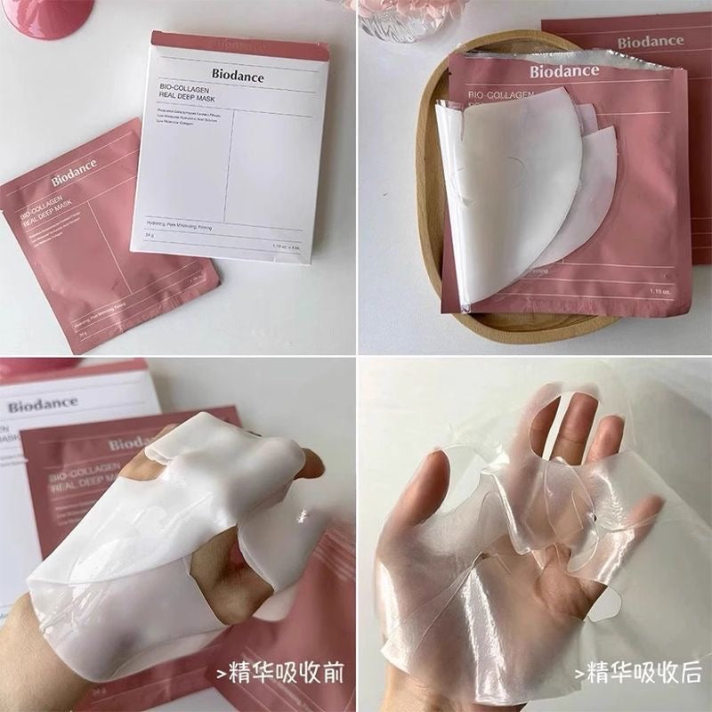 Biodance Bio-Collagen Real Deep Mask | Korean Hydrating & Firming Sheet Mask for Glowing Skin