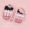 10-Piece Professional Makeup Brush Set and Travel Case