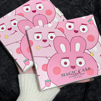 MAGIC CASA Strawberry Rabbit Lip Glaze Set – 6 Colors