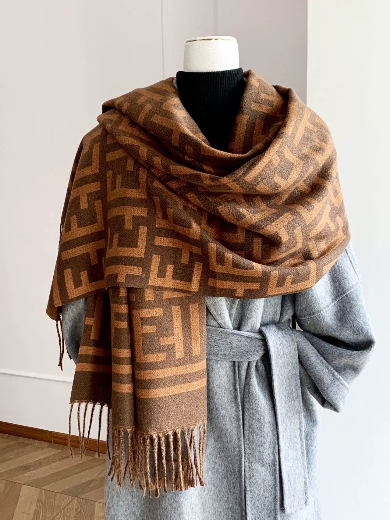 Dior And Louis Vuittion Premium Shawl