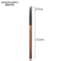 NASHILANFU 12-Piece Professional Makeup Brush Set | Soft Synthetic & Natural Hair Brushes for Face & Eyes