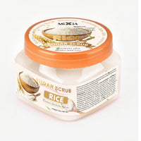 Shea Sugar Scrub – Exfoliating Body Scrub for Smooth & Glowing Skin (Coco Colada, Moroccan Rose, Watermelon, Peach Sorbet, Pineapple)