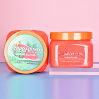 Shea Sugar Scrub – Exfoliating Body Scrub for Smooth & Glowing Skin (Coco Colada, Moroccan Rose, Watermelon, Peach Sorbet, Pineapple)