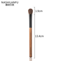 NASHILANFU 12-Piece Professional Makeup Brush Set | Soft Synthetic & Natural Hair Brushes for Face & Eyes