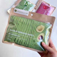 I’Green Plus Life Makeup Remover Wipes – Avocado Extract (15pcs) | Deep Cleansing Wipes