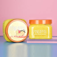 Shea Sugar Scrub – Exfoliating Body Scrub for Smooth & Glowing Skin (Coco Colada, Moroccan Rose, Watermelon, Peach Sorbet, Pineapple)