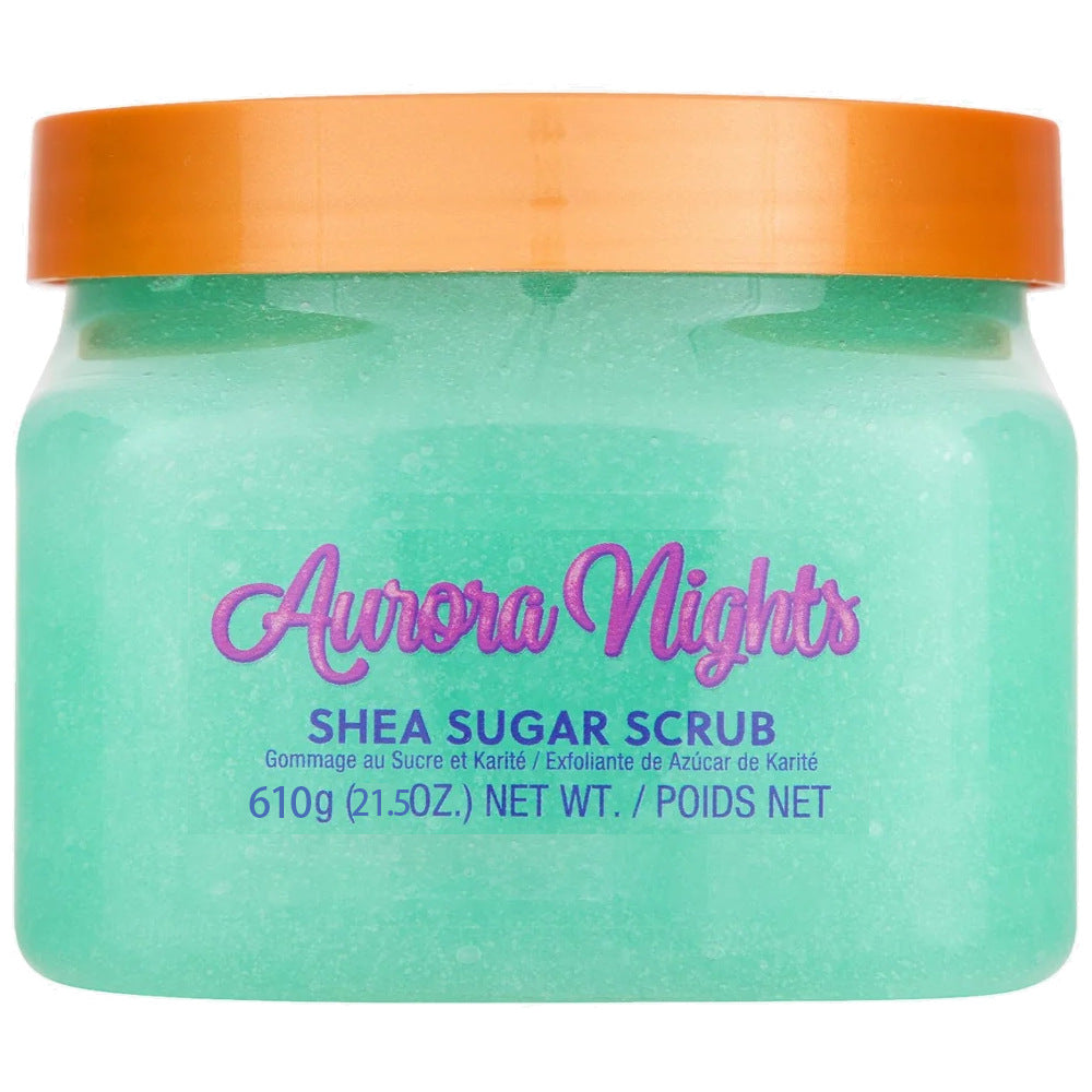 Shea Sugar Scrub – Exfoliating Body Scrub for Smooth & Glowing Skin (Coco Colada, Moroccan Rose, Watermelon, Peach Sorbet, Pineapple)