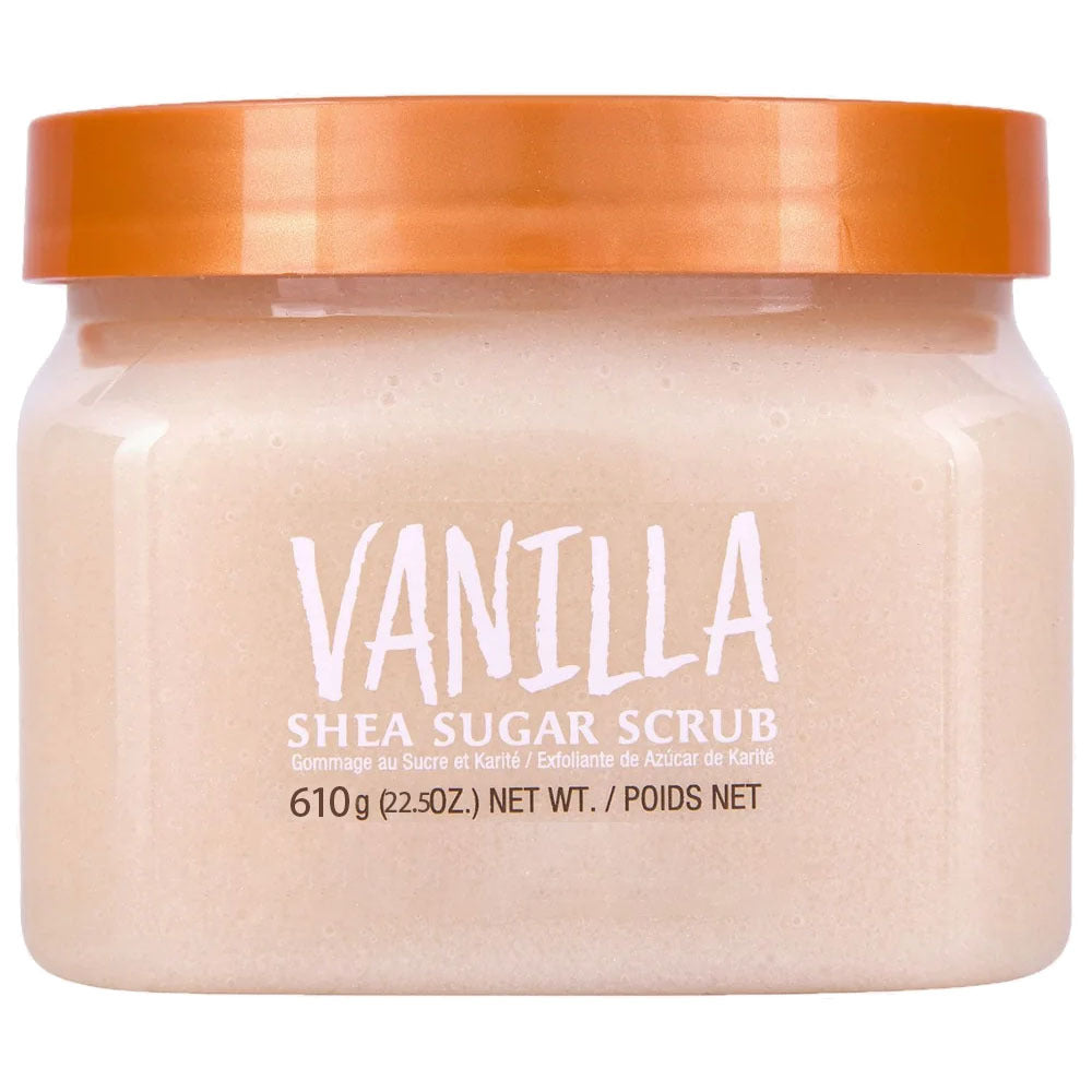 Shea Sugar Scrub – Exfoliating Body Scrub for Smooth & Glowing Skin (Coco Colada, Moroccan Rose, Watermelon, Peach Sorbet, Pineapple)