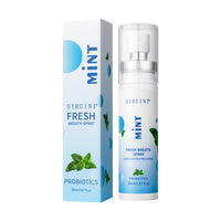 SIRUINI Probiotics Fresh Breath Spray - Long-Lasting Mint, Fruit Flavors for Instant Oral Freshness