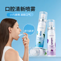 SIRUINI Probiotics Fresh Breath Spray - Long-Lasting Mint, Fruit Flavors for Instant Oral Freshness