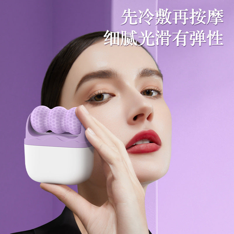 2-in-1 Cold Compress Ice Roller | Face & Body Massage Tool | ফোলাভাব ও গরম কমাতে ঠান্ডা ম্যাসাজার