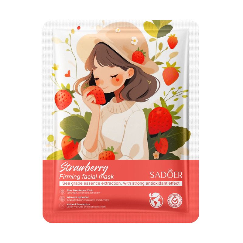 SADOER Anti-Oxidant Facial Sheet Mask –Strong Anti-Oxidant সহ গভীর ময়েশ্চারাইজিং