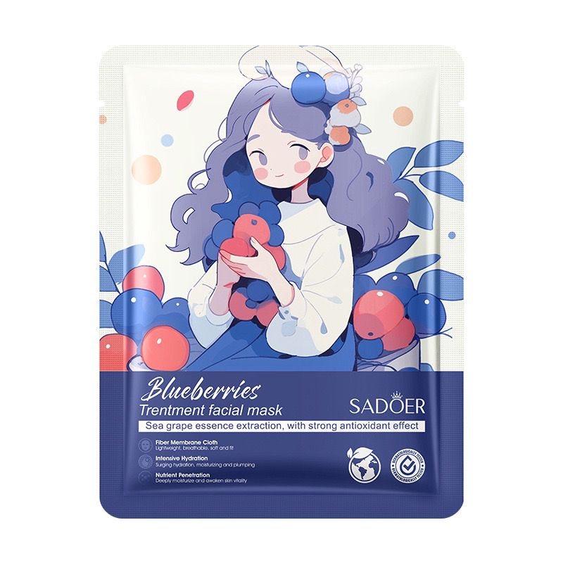 SADOER Anti-Oxidant Facial Sheet Mask –Strong Anti-Oxidant সহ গভীর ময়েশ্চারাইজিং