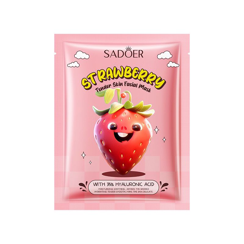 SADOER  Moisturizing Facial Sheet Mask – 35% Hyaluronic Acid সহ গভীর ময়েশ্চারাইজিং