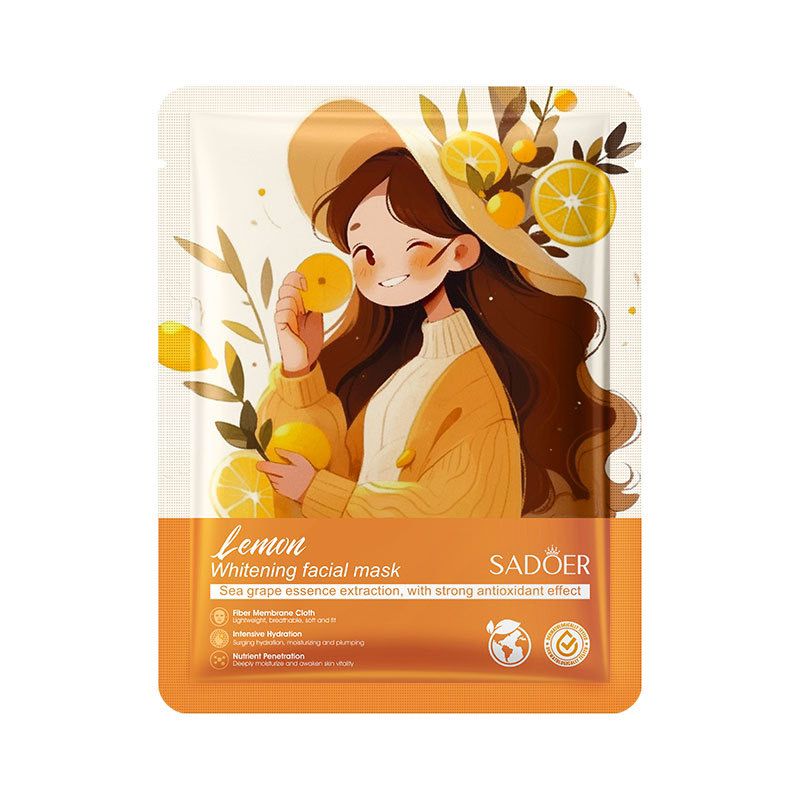 SADOER Anti-Oxidant Facial Sheet Mask –Strong Anti-Oxidant সহ গভীর ময়েশ্চারাইজিং